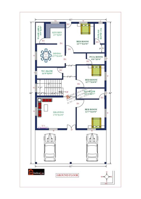 32x64 Affordable House Design Dk Home Designx