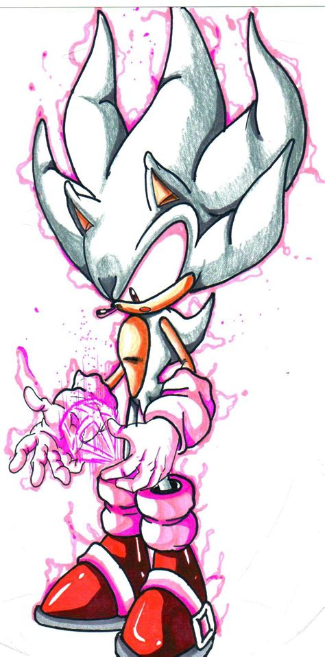 a new sonic or is it hyper sonic by trunks24 on DeviantArt