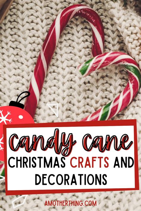 Fun Candy Cane Christmas Crafts & Decorations Ideas