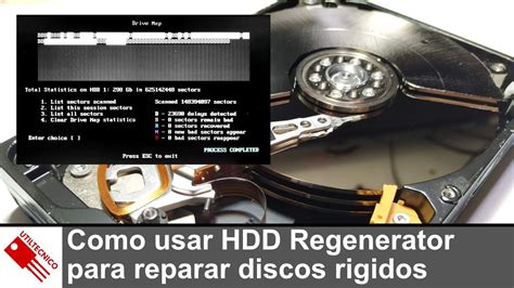 Como Usar HDD Regenerator Para Reparar Discos Rigidos YouTube