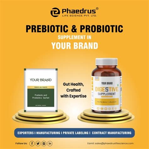 Pre Probiotics Your Brand Manufacturer In Ahmedabad