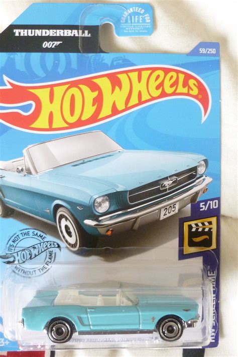 Hot Wheels Ford Mustang Hw Screen Time Thunderball Etsy James Bond James Bond