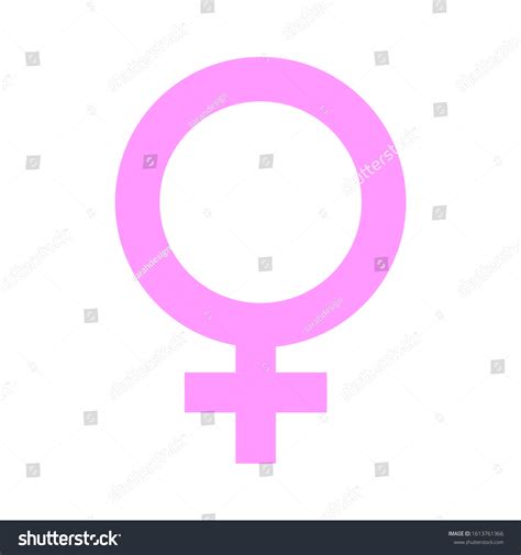 Gender Sex Sign Icon Female Sign Stock Vector Royalty Free 1613761366 Shutterstock