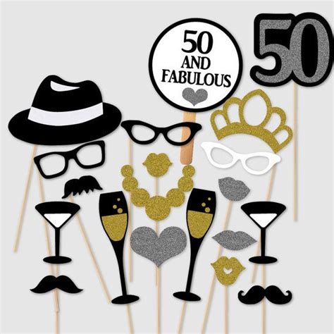 50 And Fabulous Fiftieth Birthday Party Fifty By Papergala On Etsy