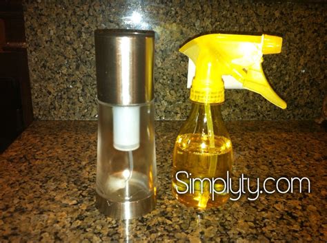 Home made Cooking Spray Simply Ty