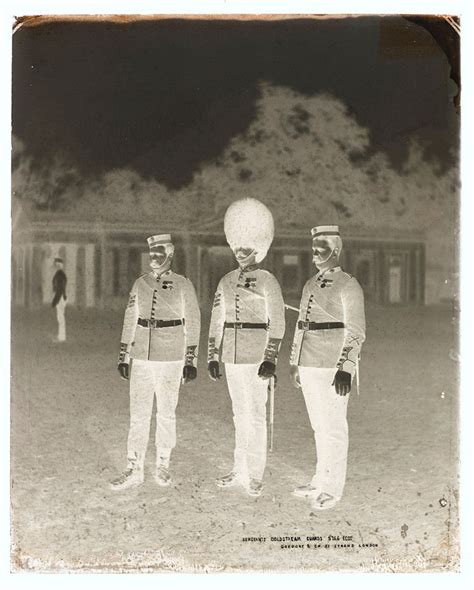 Sergeants Coldstream Guards Glass Negative C Online