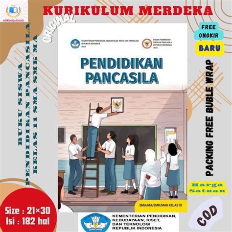 Jual Buku Paket Siswa Pendidikan Pancasila Kelas 11 SMA MA SMK