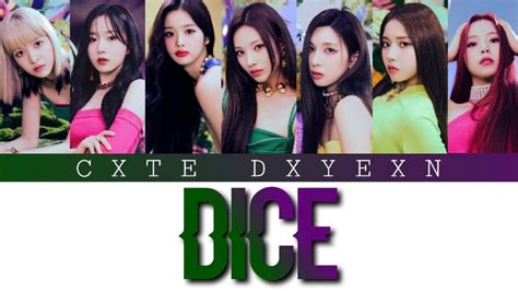 Nmixx 엔믹스 “dice” Lyrics [color Coded Han Rom Eng] Youtube