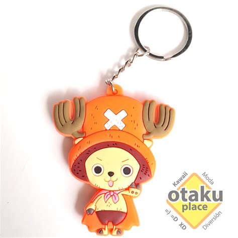 Llavero Chopper Naranja One Piece Otaku Place Quito Ecuador