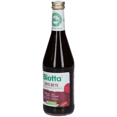 Biotta Bio Rote Beete Saft Ml Shop Apotheke