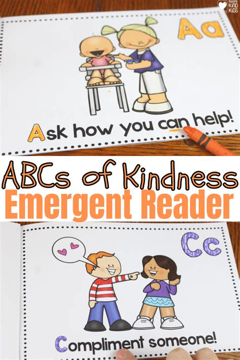 Abcs Of Kindness Emergent Reader