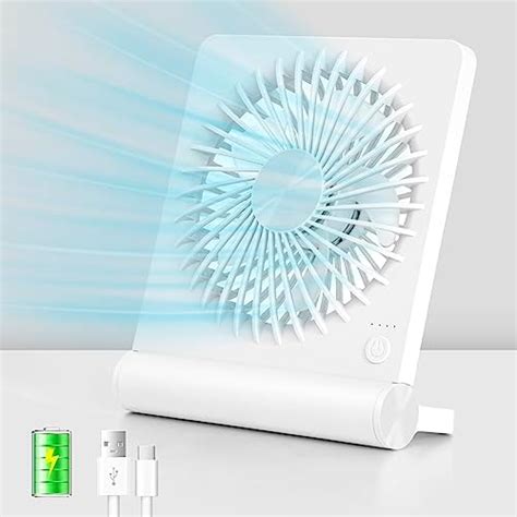 Jisulife Petit Ventilateur De Bureau Portable Table Ventilateur Usb