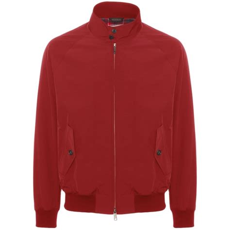 Baracuta G9 Original Harrington Jacket Dark Red BRCPS 526