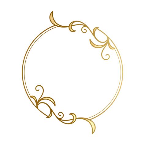 Decorative Corner Borders Vector Design Images Classic Gold Wedding