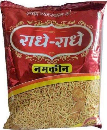 Besan Radhey Radhey Namkeen Bhujia Packaging Type Pouch Packaging