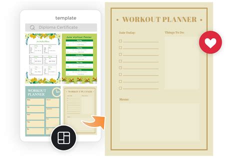 How To Make Workout Plan Template Infoupdate Org