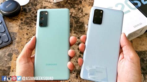 Unboxing The Samsung Galaxy S20 Fe 5g In Cloud Mint Green Youtube