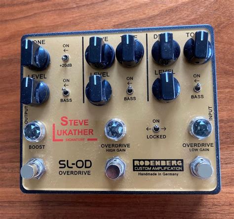 Rodenberg Sl Od Overdrive Steve Lukather Signature Acheter Sur Ricardo