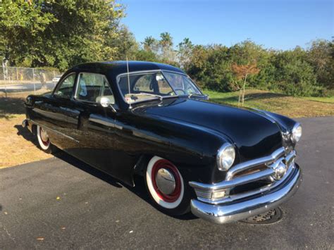 1950 Ford Club Coupe Shoebox Mcculloch Supercharger Period Perfect 50s Hot Rod For Sale