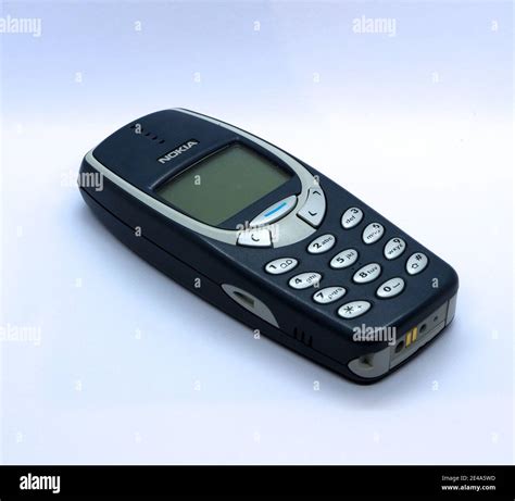 Photo of a Nokia 3310 classic mobile phone in blue announced 1 ...