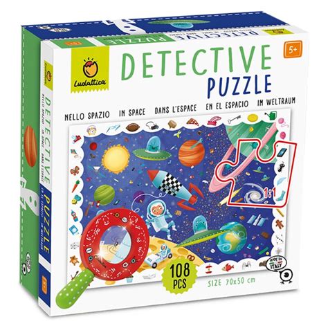 Detective Puzzle Im Weltraum 108 Teile 1995