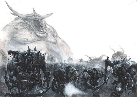 Possessed Orcs By Karl Kopinski Imaginarywarhammer Warhammer K