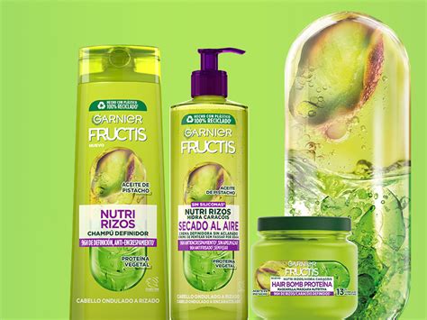 Garnier Fructis Nutri Rizos Secado Al Aire Crema Sin Aclarado Para