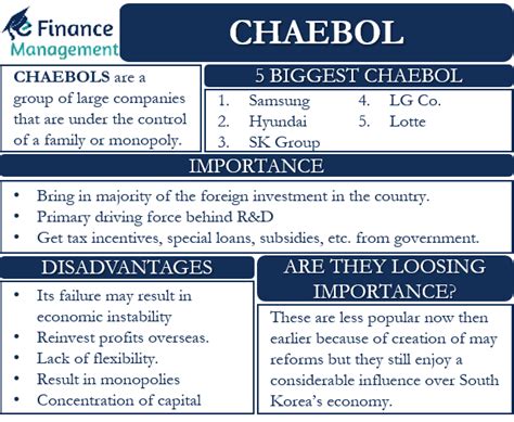 Chaebol – Meaning, Importance, Drawbacks and More