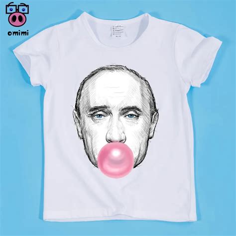 Aliexpress Buy New Boy And Girl Print Putin Fashion T Shirt Short