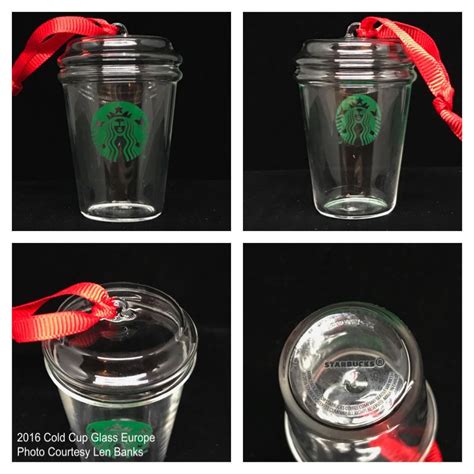 Starbucks Ornaments Cold Cups - Starbucks Ornament