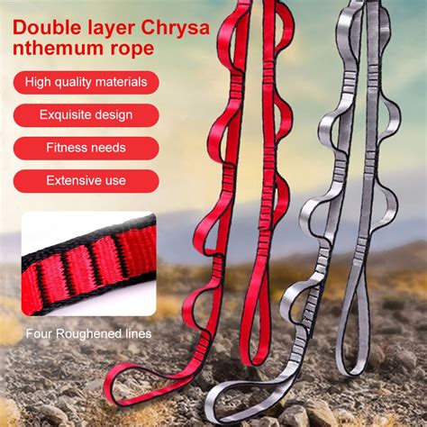 Yoga Stretch Belt Extender Strap Rope Outdoor Hanging Rope Climbing