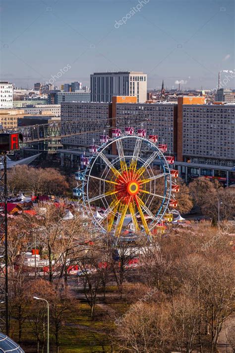 Berlín Alemania DIC 20 2021 Vista aérea de Berlín la capital