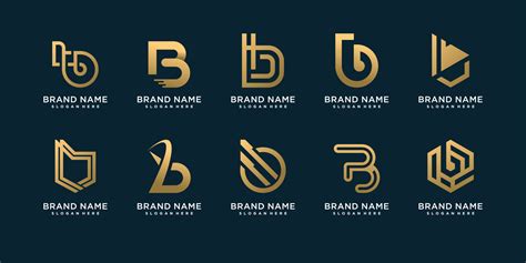 Letter B logo with creative element concept for initial or business ...