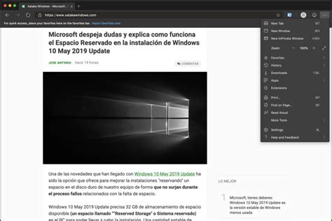 Ya Puedes Probar El Modo Oscuro En Microsoft Edge Para MacOS Gracias A