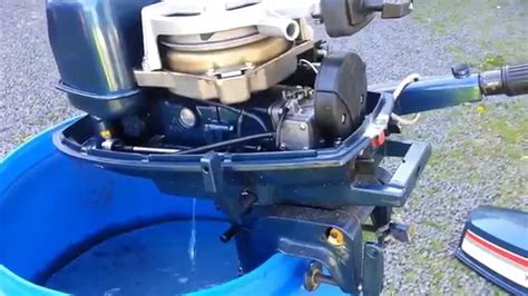 Yamaha 4hp 2 Stroke Outboard Motor Youtube