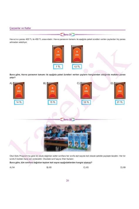 Karekök Yayınları Güncel 8 Sınıf LGS Beceri Temelli Yeni Nesil