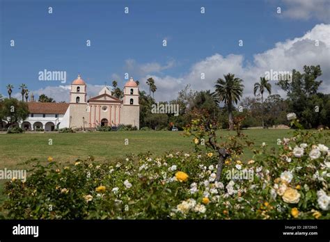 Old Mission Santa Barbara Stock Photo - Alamy