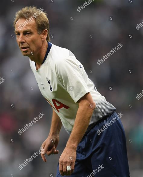 Jurgen Klinsmann Spurs Legends Editorial Stock Photo Stock Image