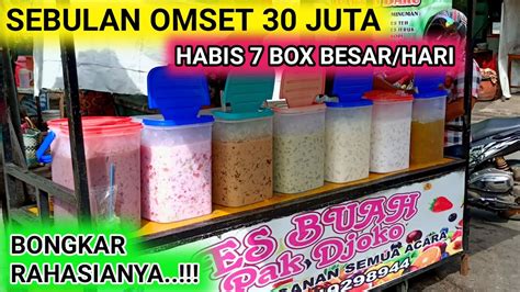 Intip Cara Pembuatan Es Buah Viral Aquarium Mulai Dari Awal Sampai Siap