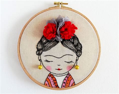 Famous Art Portrait Hand Embroidery Designs Embroidery And Stitching