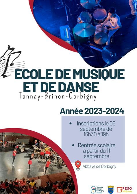 L Ecole de Musique et de Danse fait sa rentrée ComCom Tannay