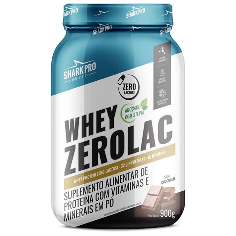 Whey Zerolac G Chocolate Shark Pro Otimanutri