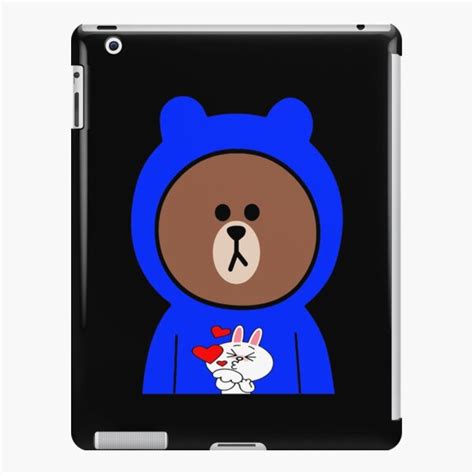 Brown Bear Cony Bunny Rabbit Love Kisses IPad Case Skin By