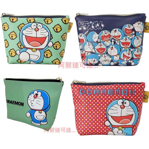 阿猴達可達 Japan 日本限定 Im Doraemon 哆啦a夢 Doraemon 小叮噹 化妝包 隨身包 萬用包 蝦皮購物