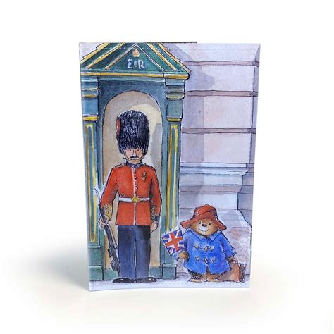 Passport Cover Upcycled Vintage Paddington Bear Book Page In Etsy