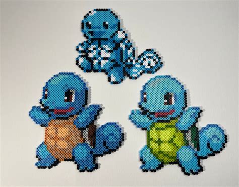 Squirtle Pixel Art - Etsy