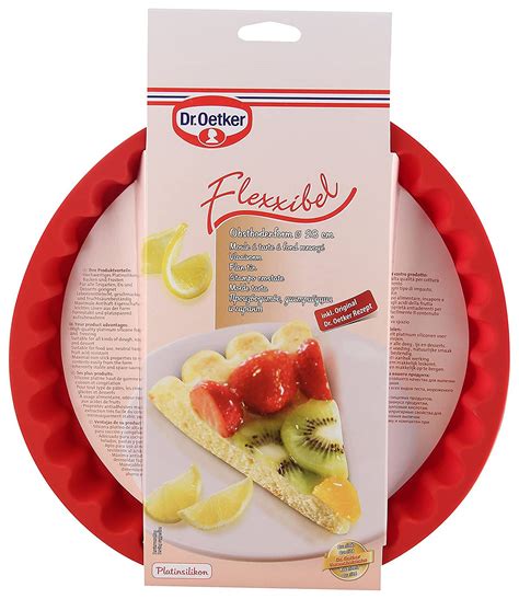 Dr Oetker Silikon Obstform Flexxibel Obst Kuchen Back Form