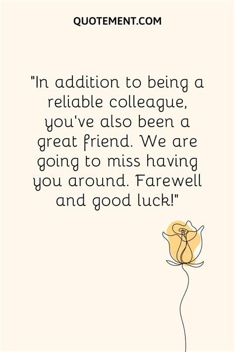 Goodbye And Good Luck Messages For Colleagues
