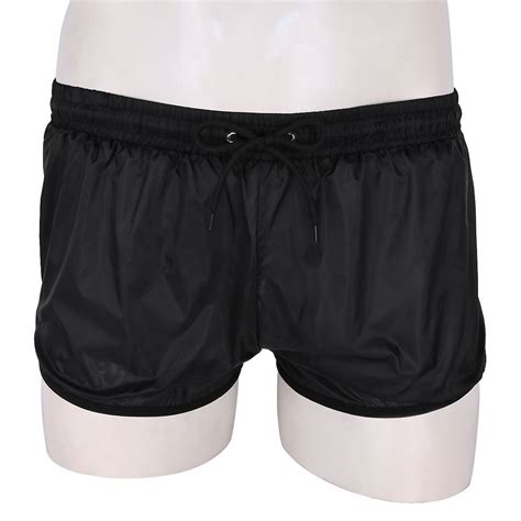 Herren Transparente Weich Boxershorts Schwimmshorts Strand Shorts