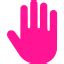 Deep Pink Hand Cursor Icon Free Deep Pink Cursor Icons